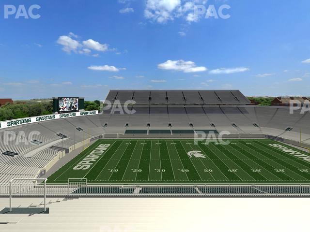 Seating view for Spartan Stadium (Michigan) Section 125