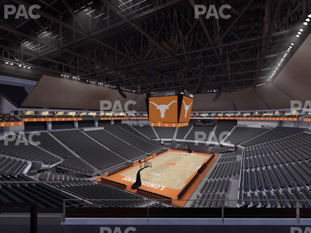 Seating view for Moody Center ATX Section Loge 11