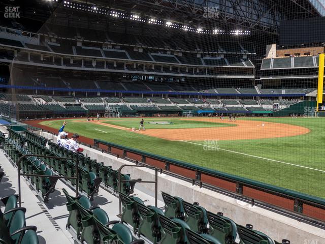 Seating view for Globe Life Field Section 23