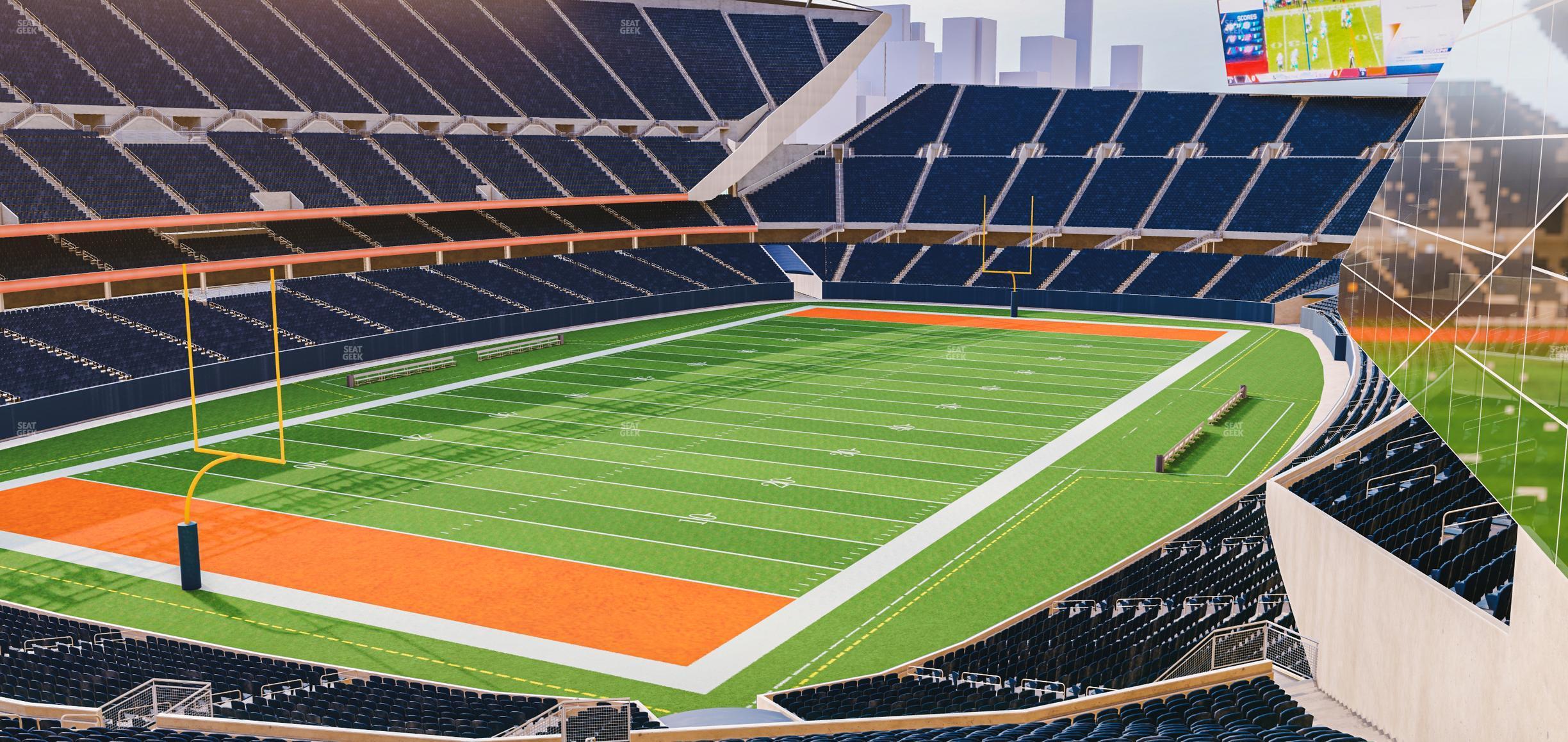 Seating view for Soldier Field Section 318