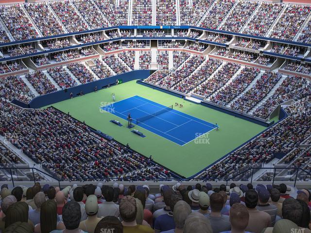 Seating view for Arthur Ashe Stadium Section 336