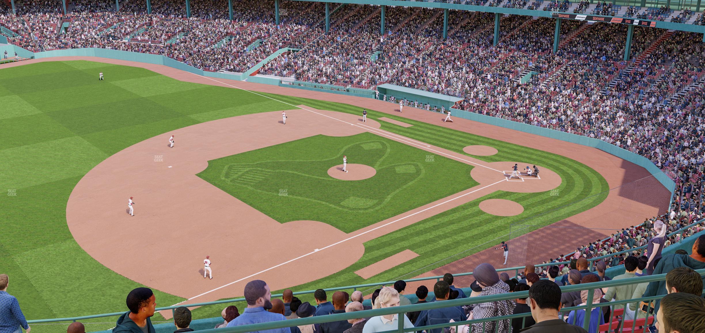 Seating view for Fenway Park Section Pavilion Suite K 4