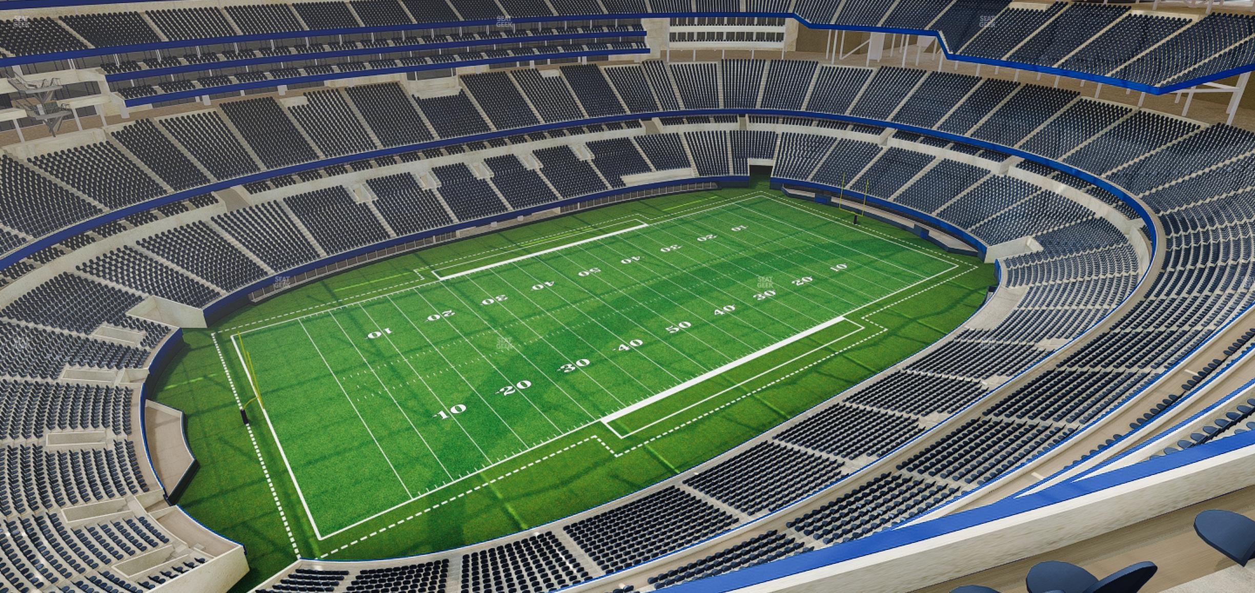 Seating view for SoFi Stadium Section 438