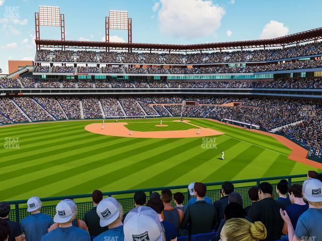 Seating view for Citizens Bank Park Section 244