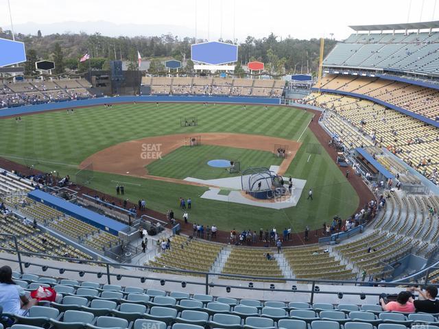 Seating view for Dodger Stadium Section 7 Rs