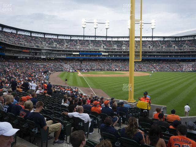 Seating view for Comerica Park Section 112