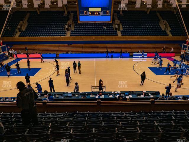 Seating view for Cameron Indoor Stadium Section 6