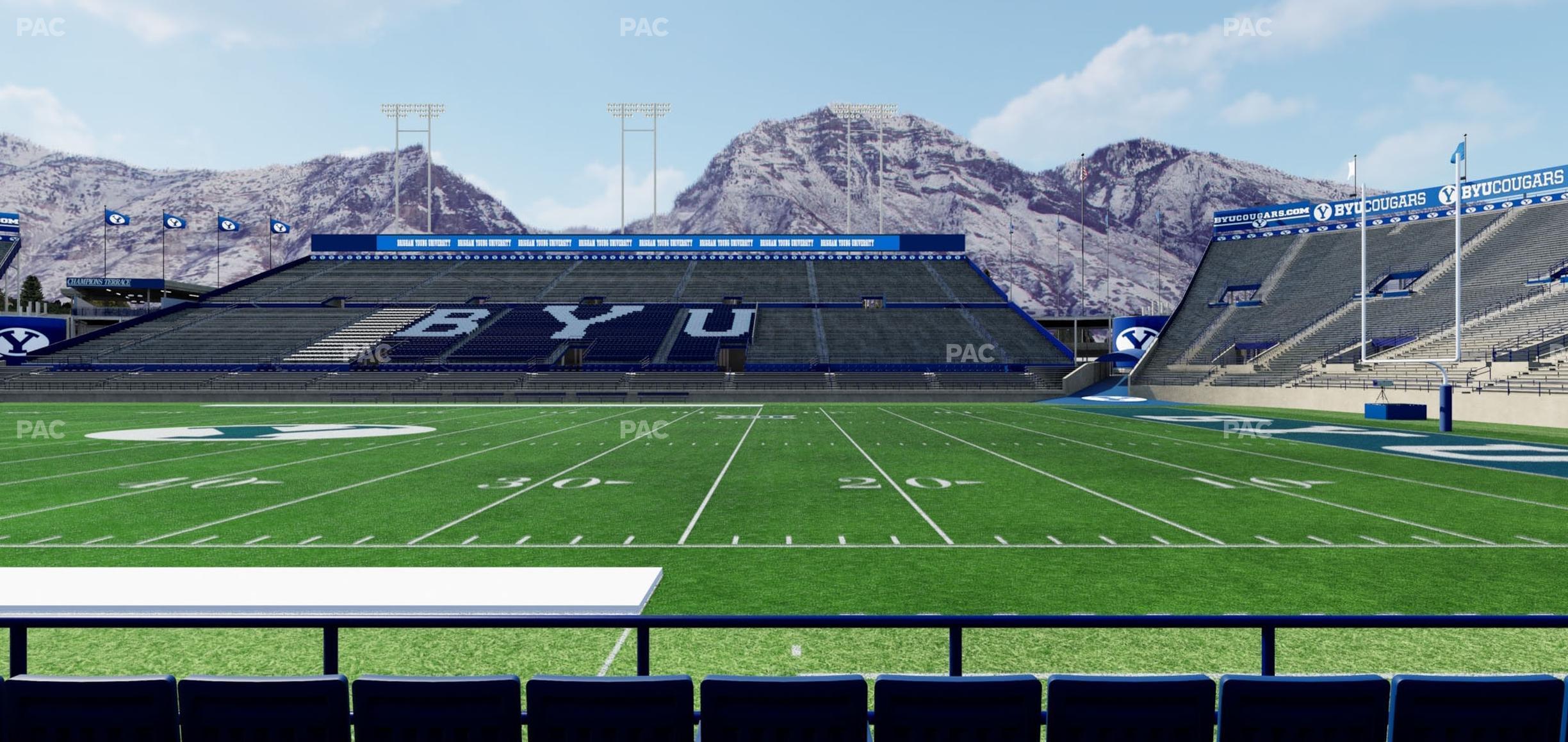 Seating view for LaVell Edwards Stadium Section 3 C