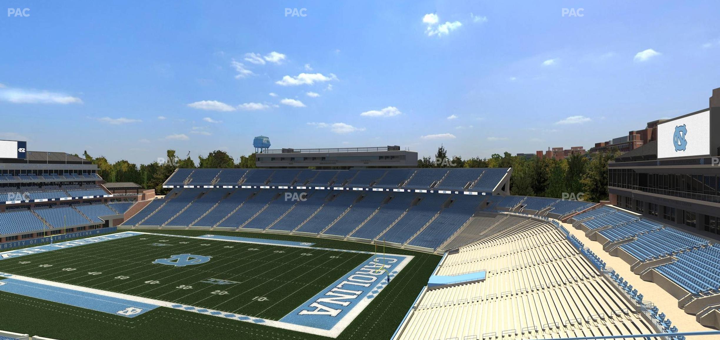 Seating view for Kenan Memorial Stadium Section 212