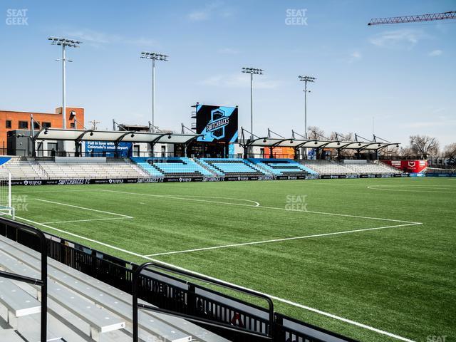 Seating view for Weidner Field Section 109