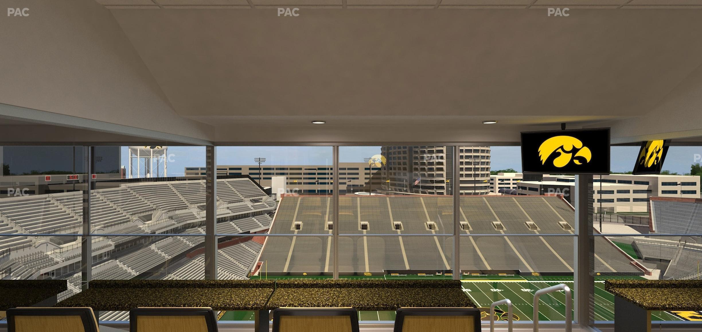 Seating view for Kinnick Stadium Section Suite 317