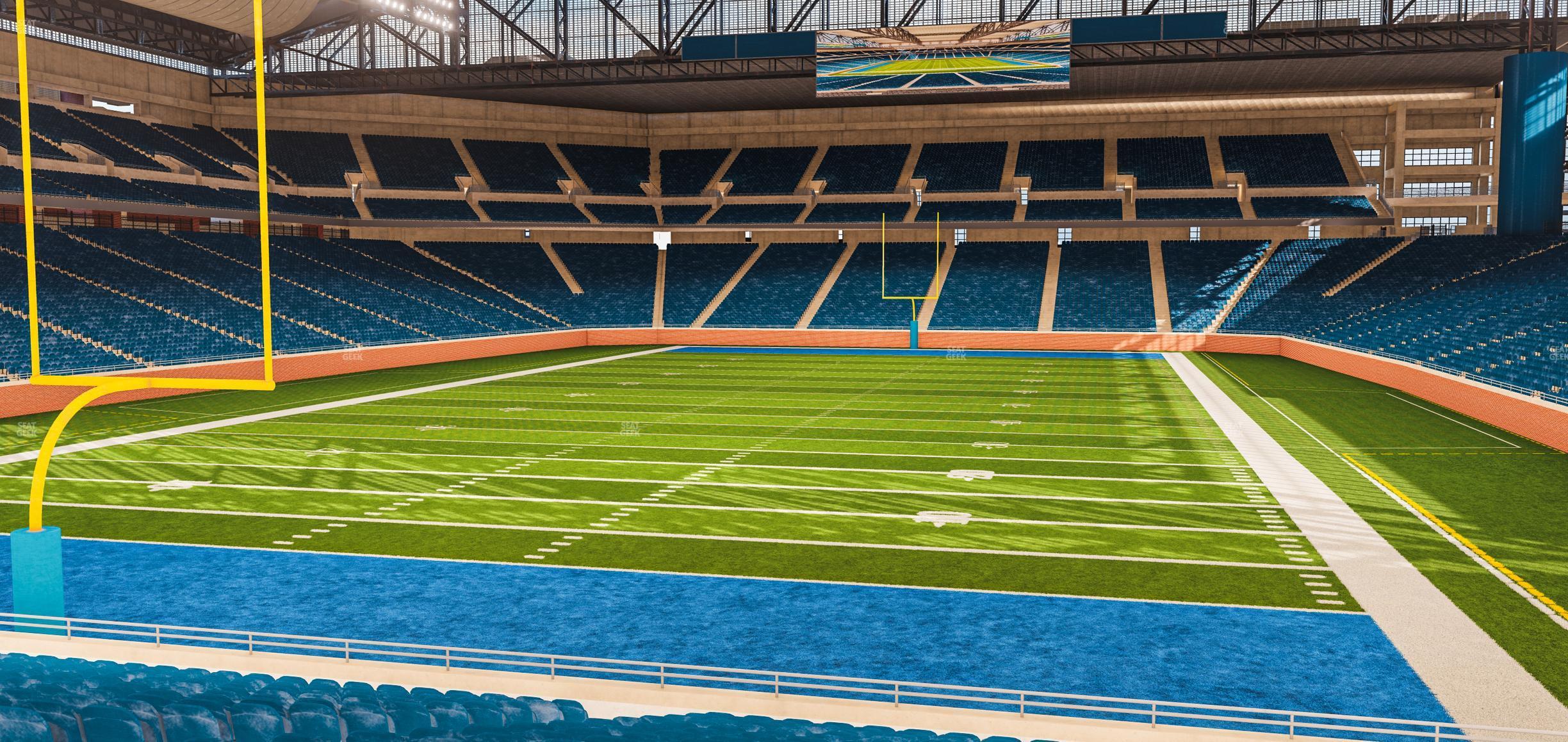 Seating view for Ford Field Section 139