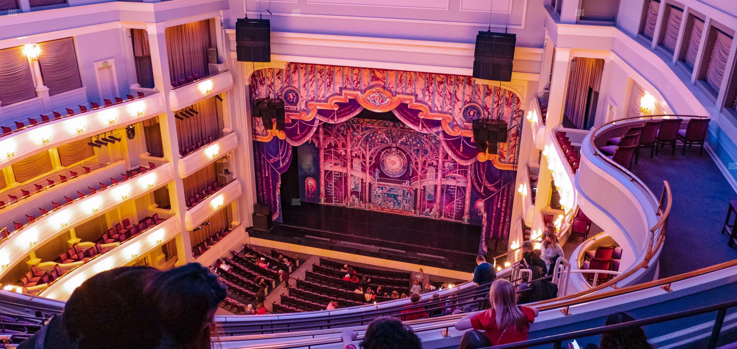 Seating view for Bass Performance Hall Section Upper Gallery Right