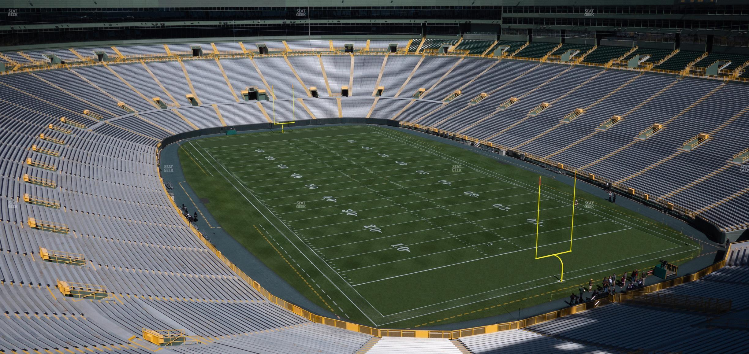 Seating view for Lambeau Field Section 640 S