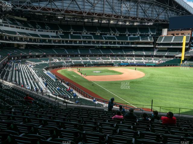 Seating view for Globe Life Field Section 126