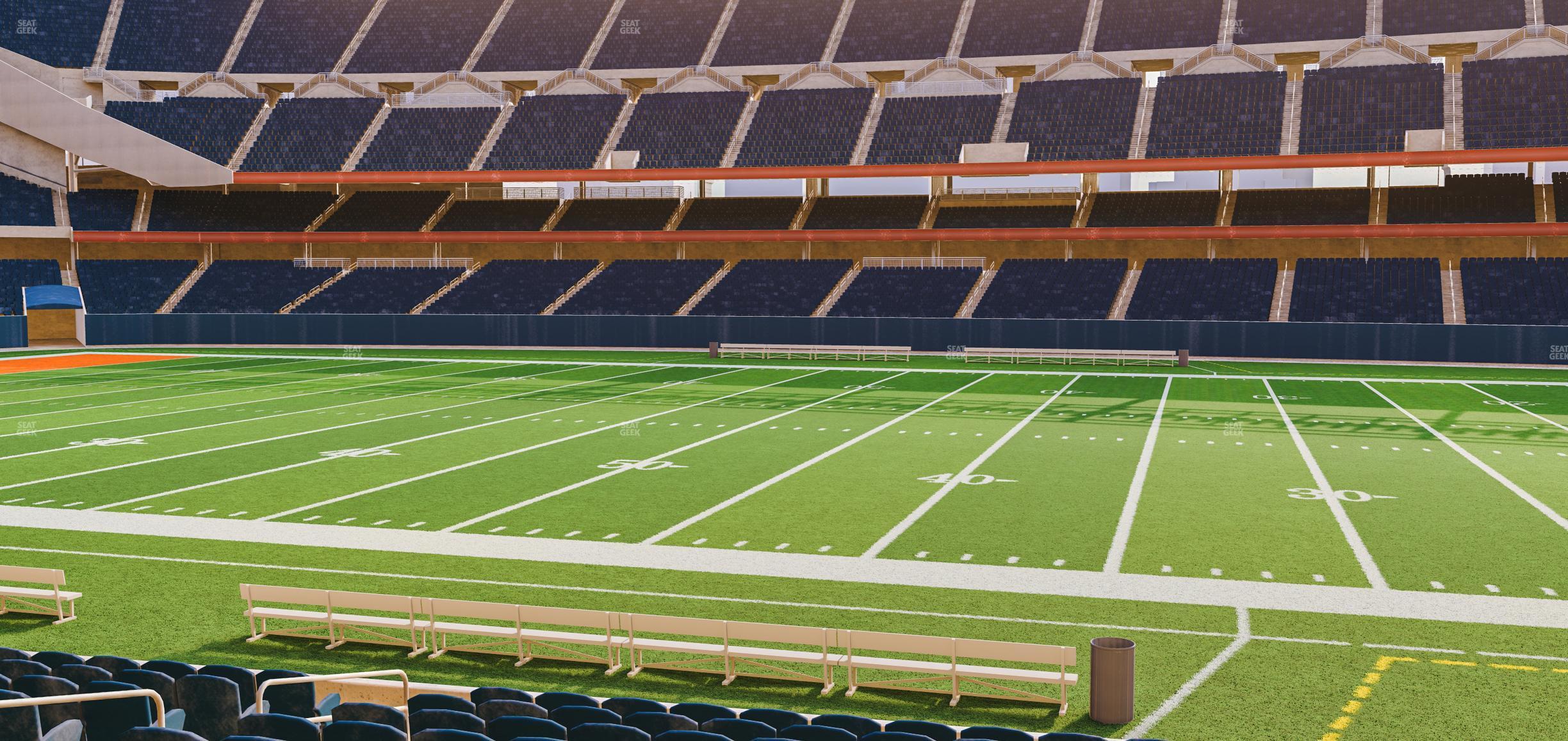 Seating view for Soldier Field Section 107