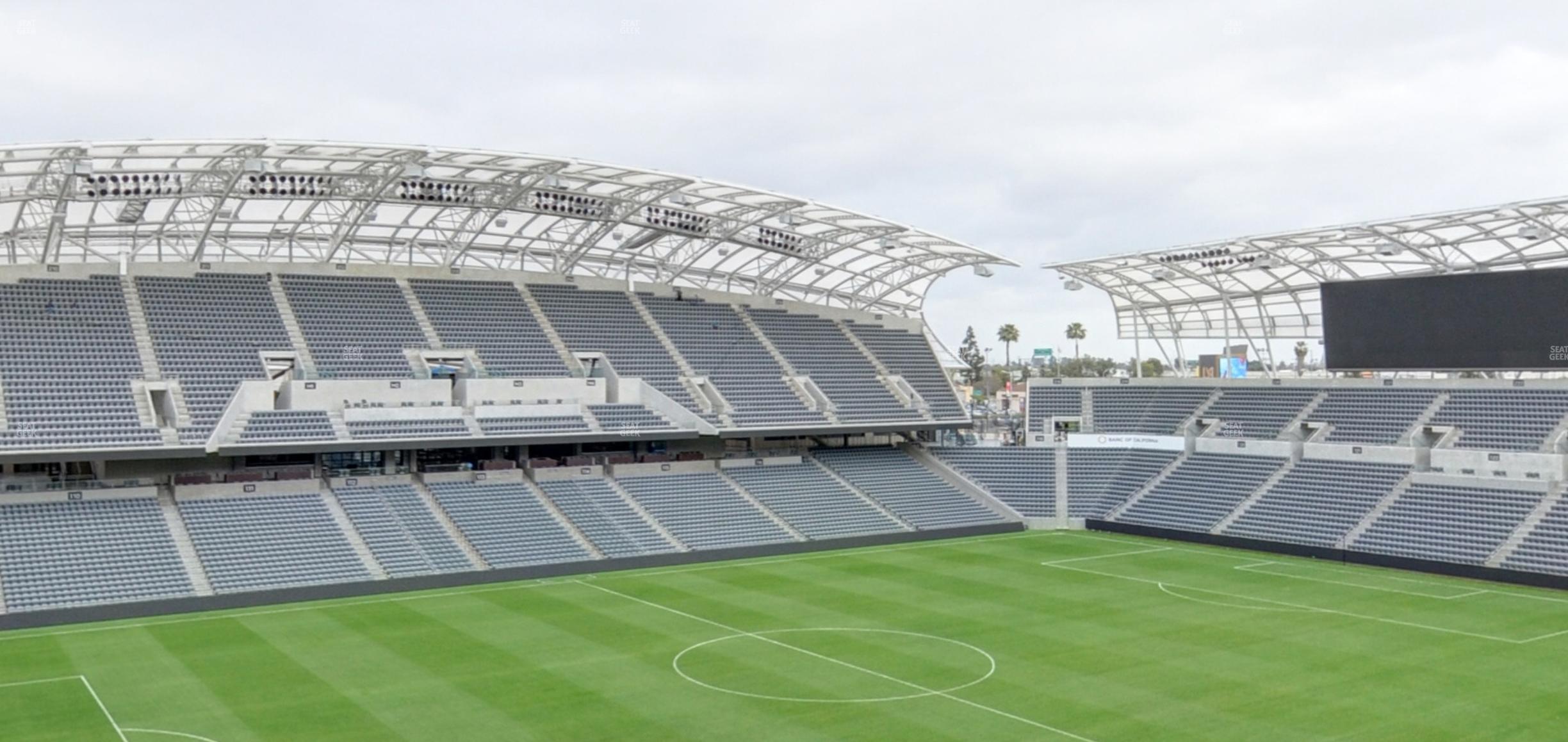 Seating view for BMO Stadium Section Founders Suite 11