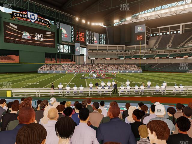 Seating view for Chase Field Section 131