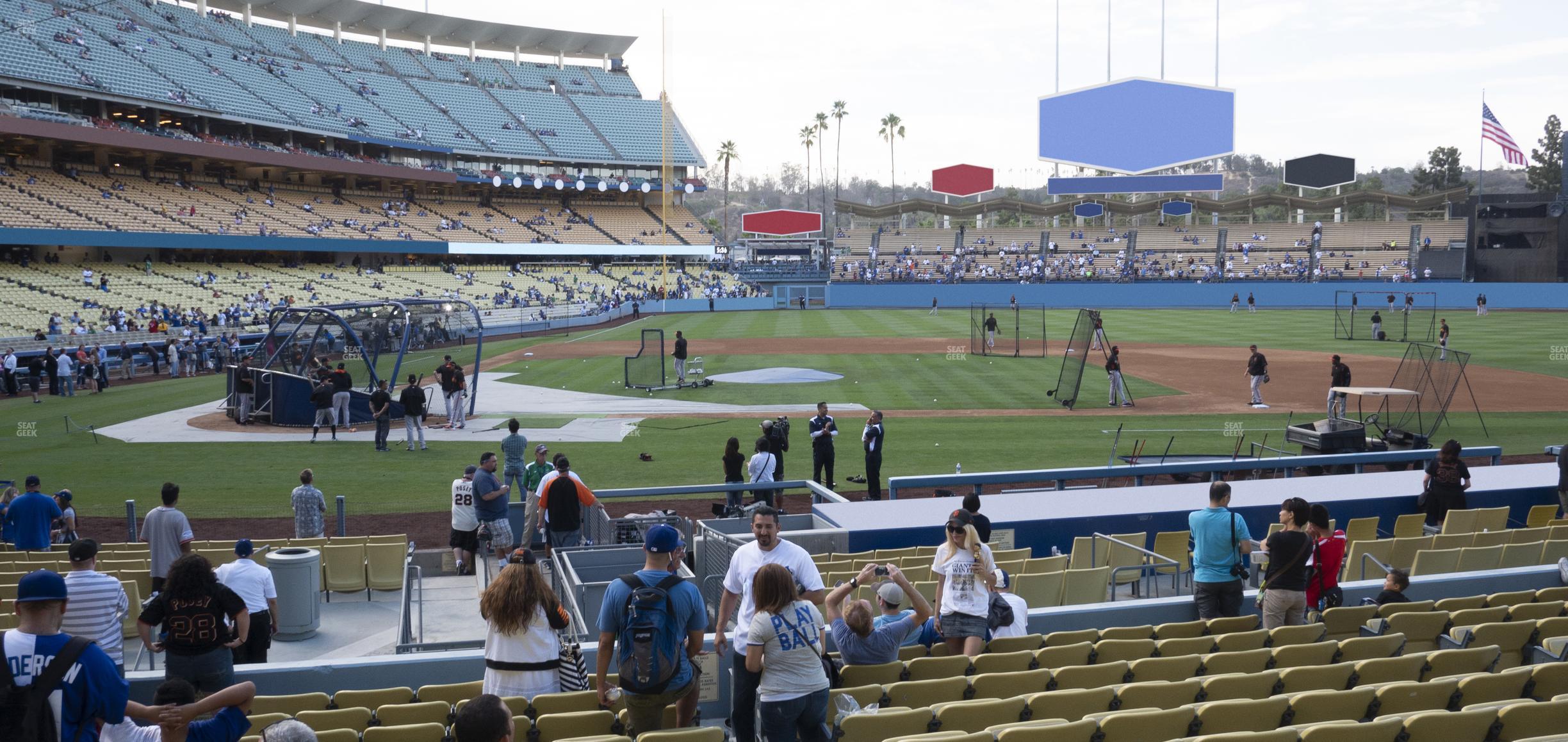 Seating view for Dodger Stadium Section 14 Fd