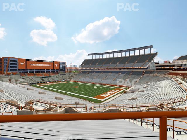 Seating view for Darrell K Royal - Texas Memorial Stadium Section 21