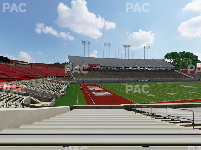 Seating view for Carter-Finley Stadium Section 24