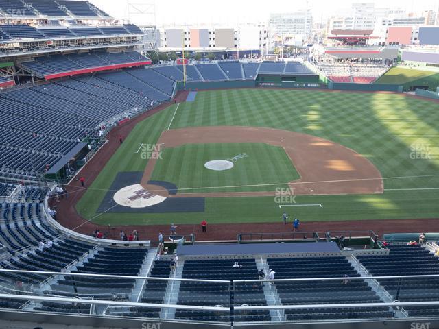 Seating view for Nationals Park Section 318