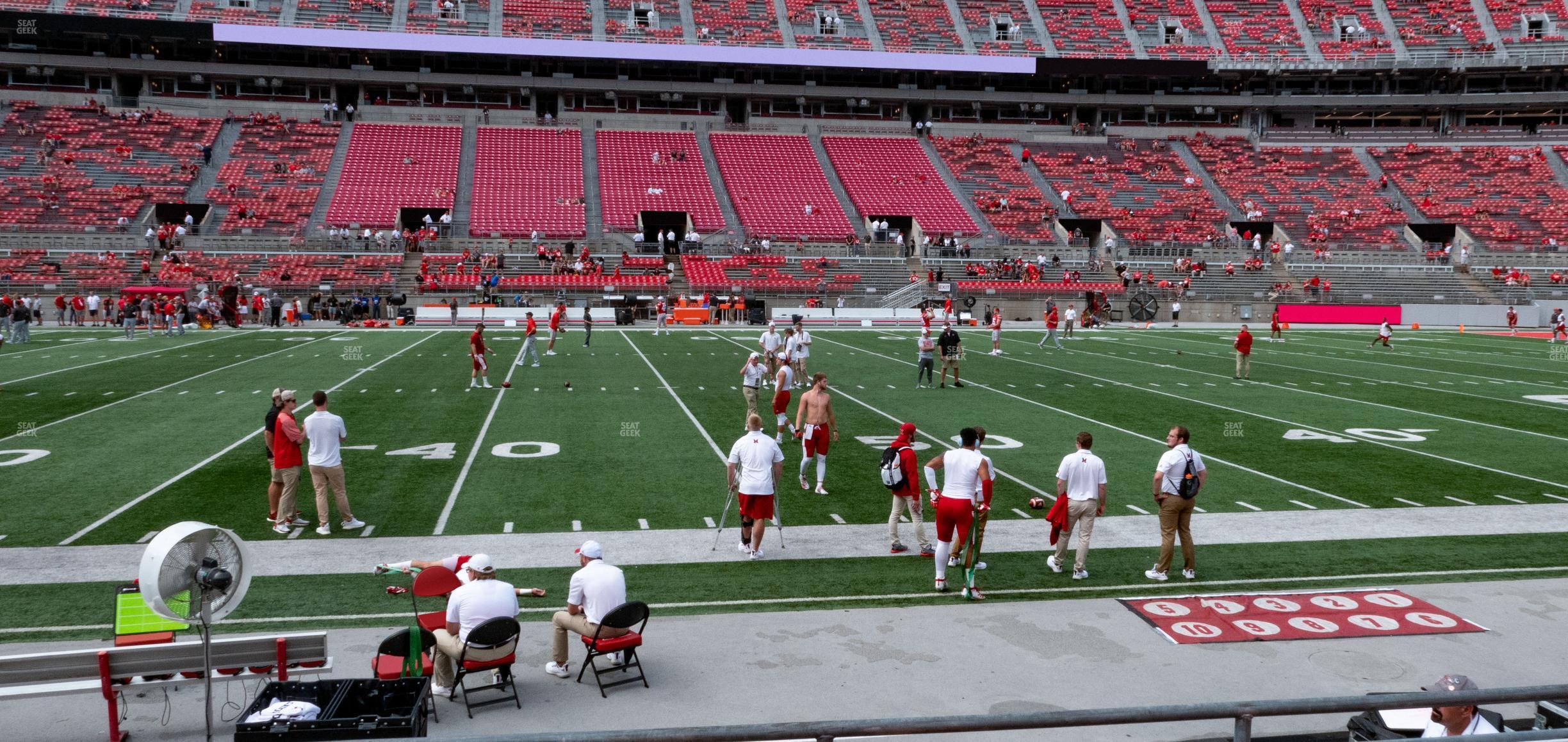 Seating view for Ohio Stadium Section 22 Aa