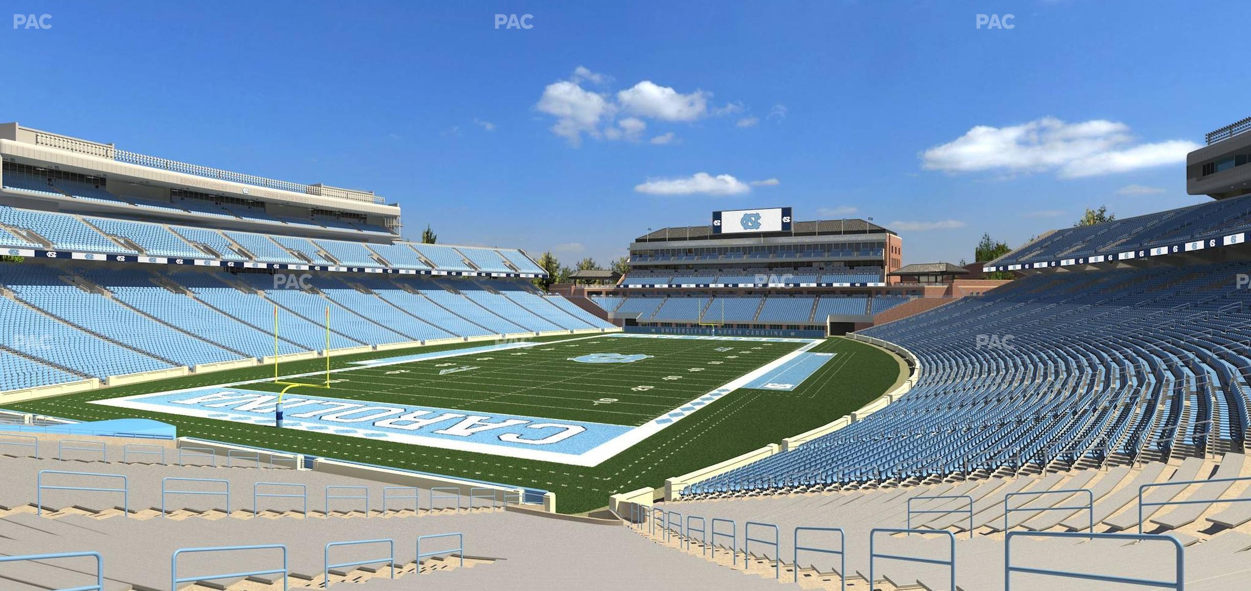 Seating view for Kenan Memorial Stadium Section 118