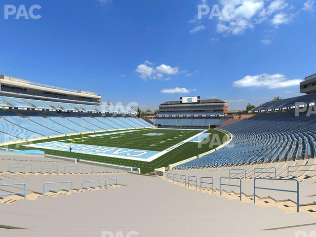 Seating view for Kenan Memorial Stadium Section 118