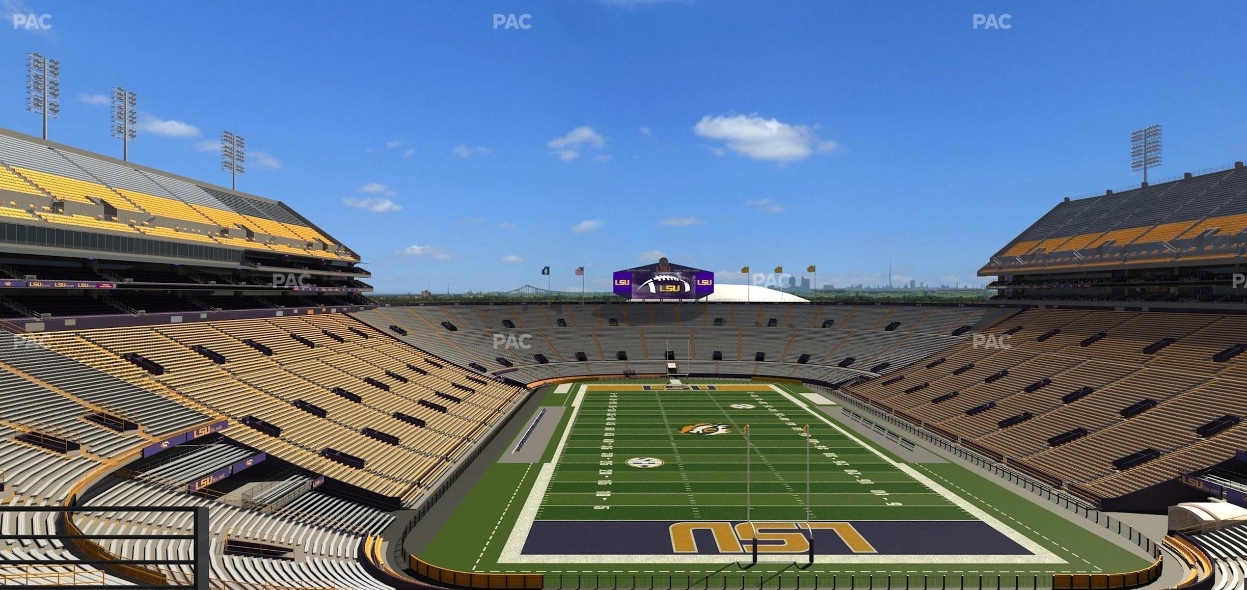 Seating view for Tiger Stadium Section Suite 157