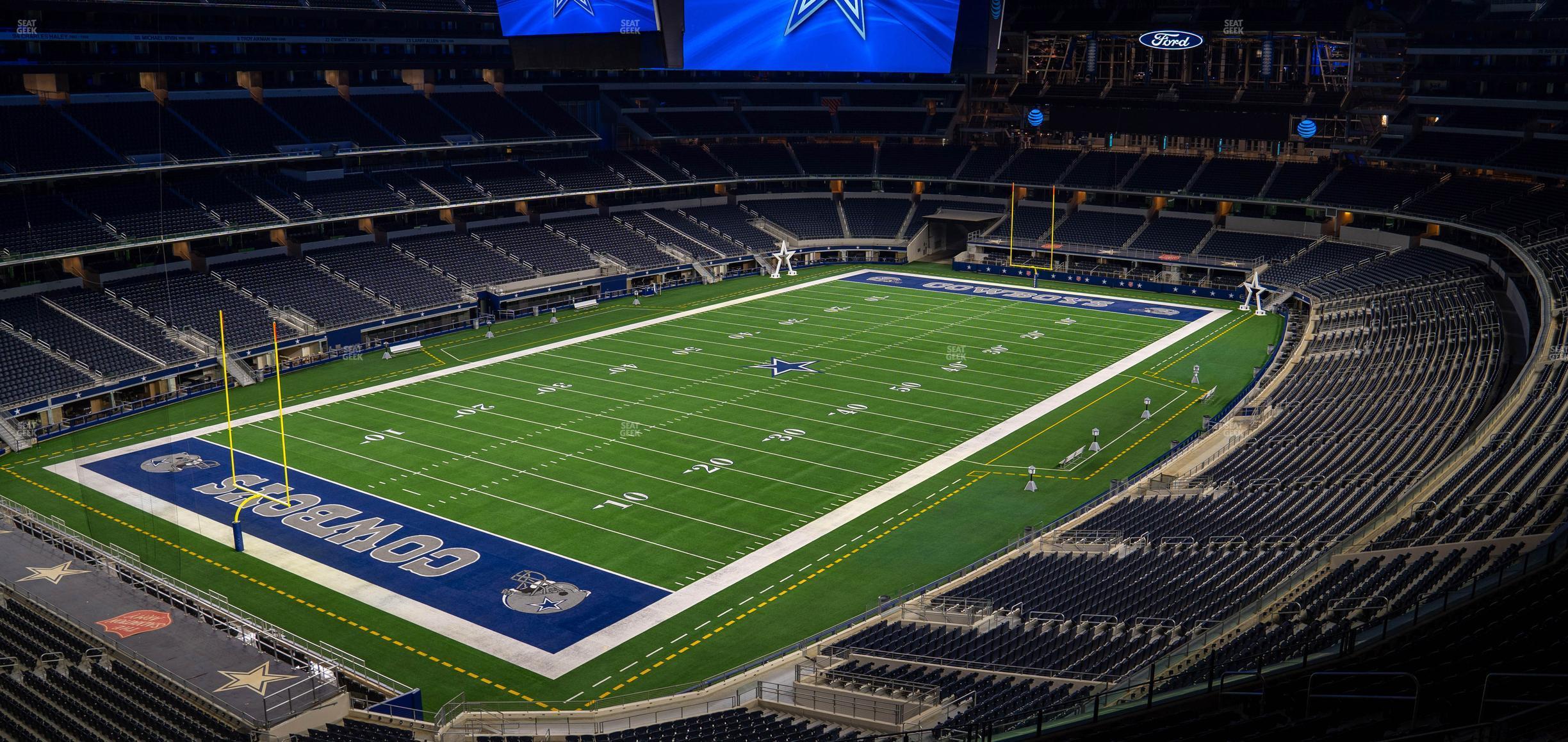 Seating view for AT&T Stadium Section Silver Suite 461