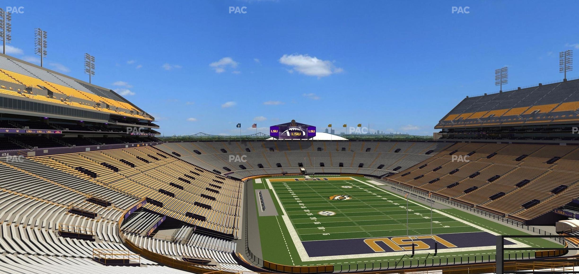 Seating view for Tiger Stadium Section Suite 162