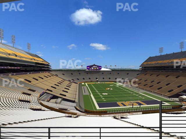 Seating view for Tiger Stadium Section Suite 162