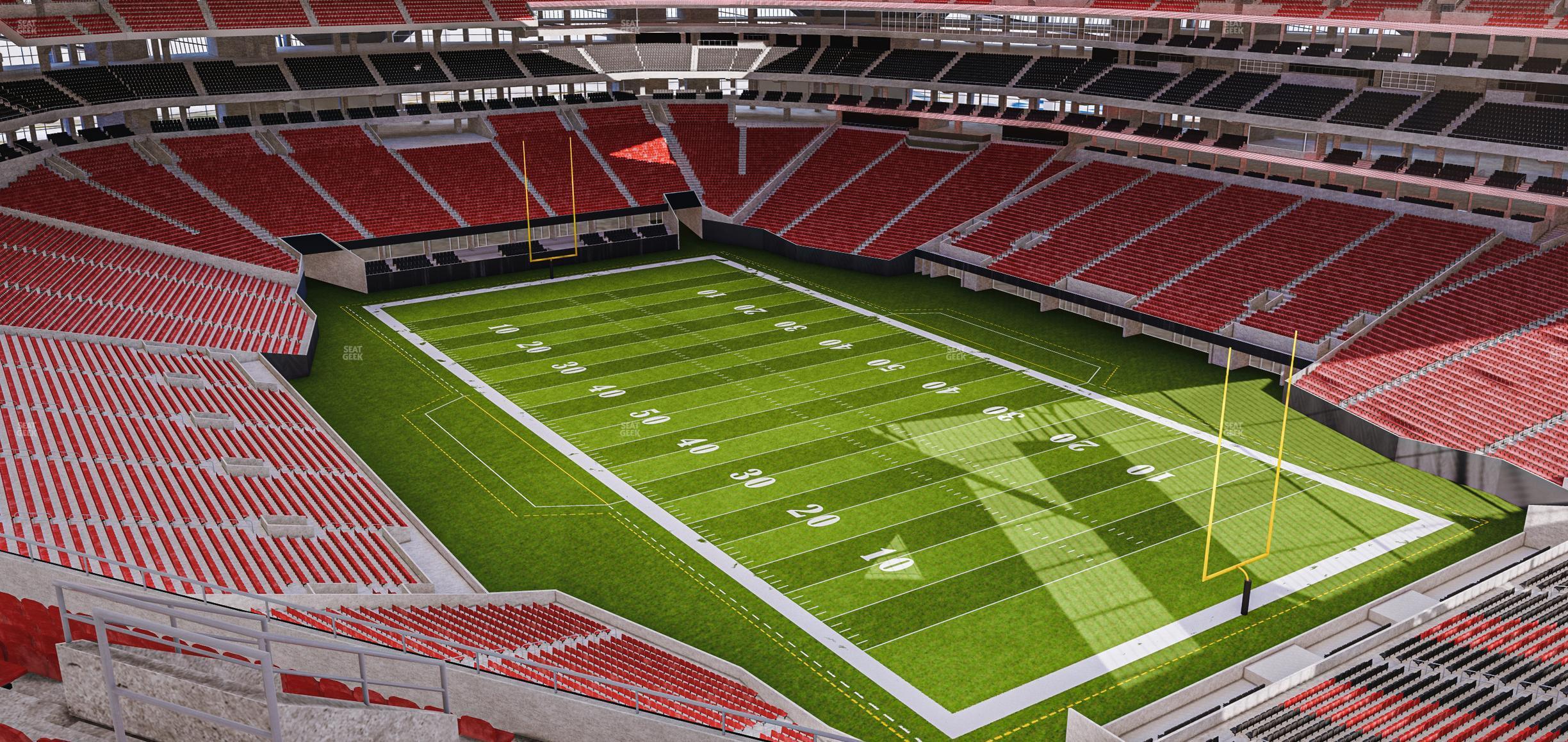 Seating view for Mercedes-Benz Stadium Section 303