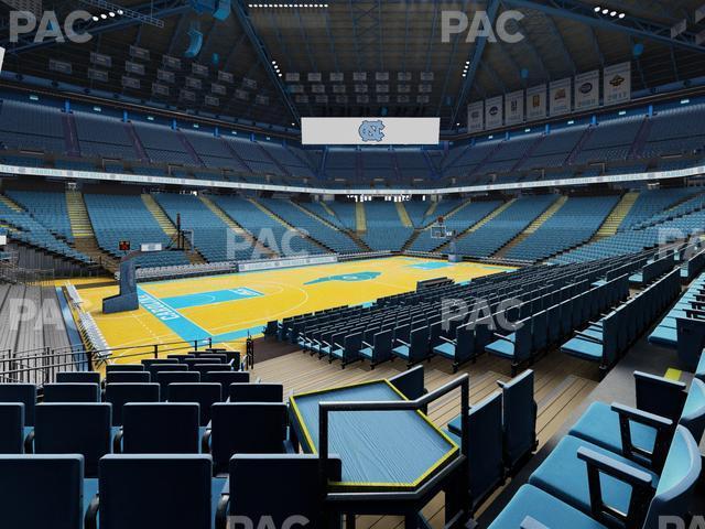 Seating view for Dean Smith Center Section 122