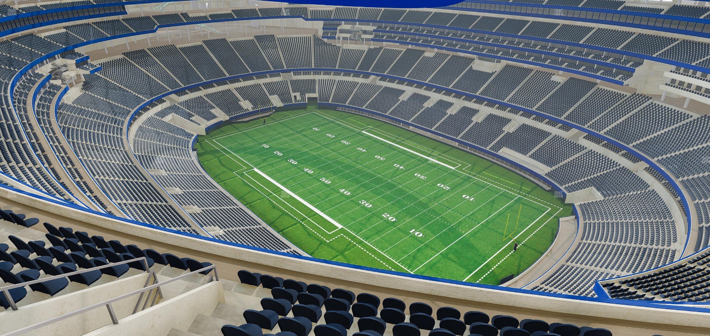 Seating view for SoFi Stadium Section 548