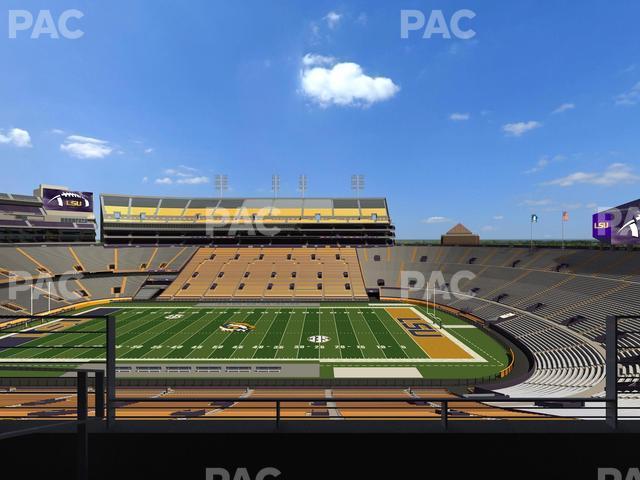 Seating view for Tiger Stadium Section Suite 109