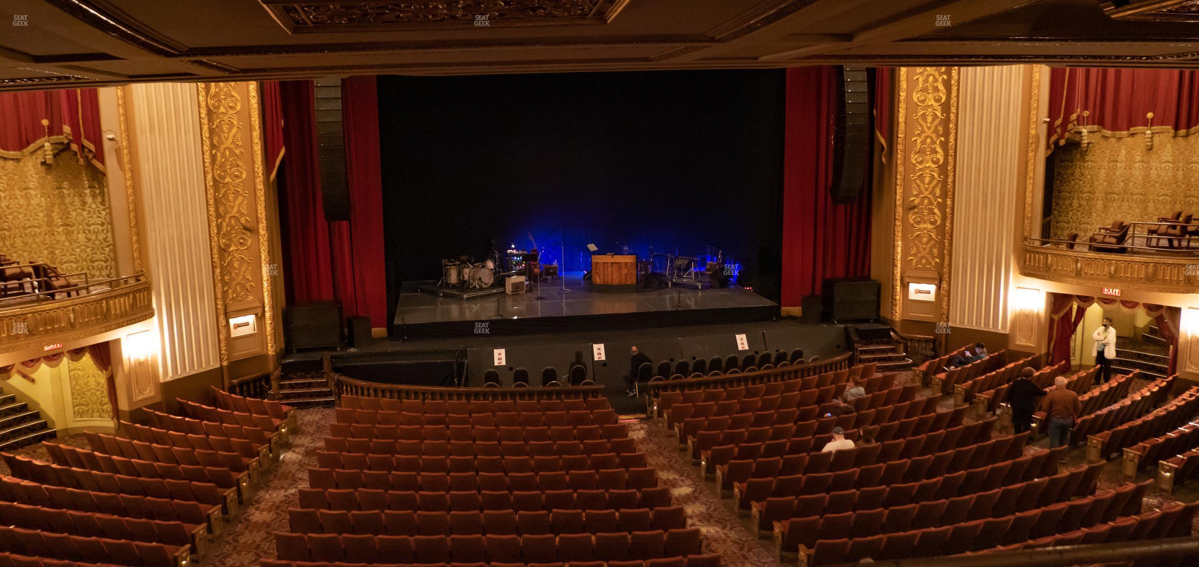 Seating view for Orpheum Theatre - Memphis Section Mezzanine Left Center