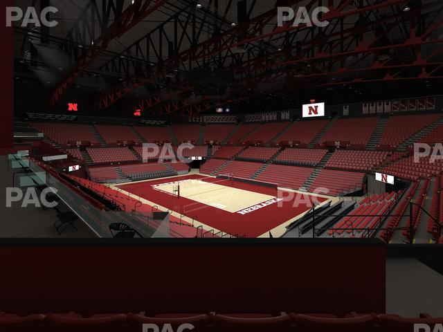 Seating view for Bob Devaney Sports Center Section C 9