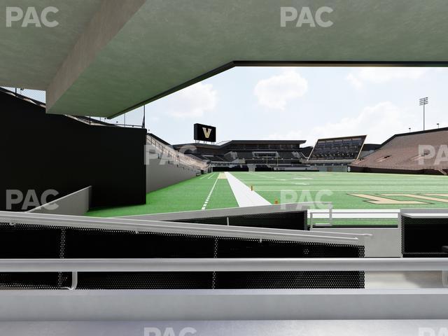 Seating view for FirstBank Stadium Section North Endzone Field Level Wc 3