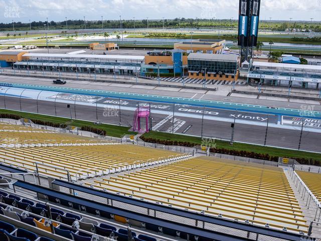 Seating view for Homestead-Miami Speedway Section Skybox Suite 4