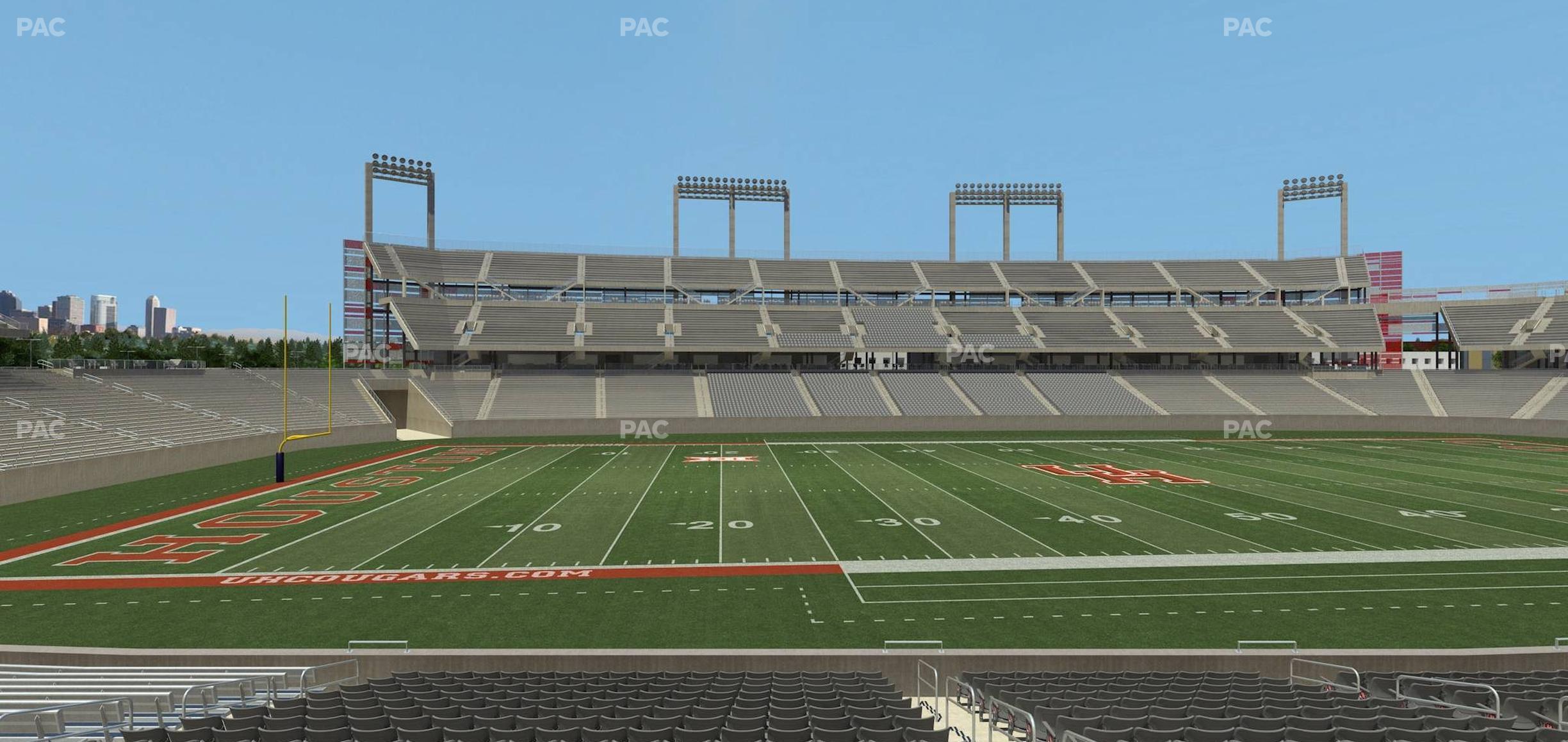 Seating view for TDECU Stadium Section 113