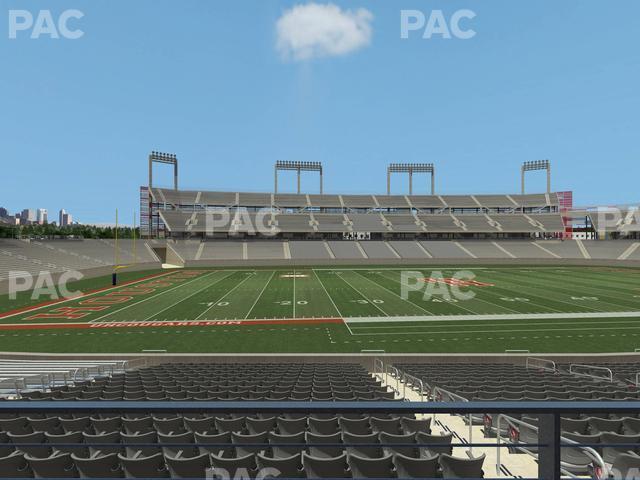 Seating view for TDECU Stadium Section 113