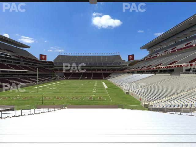 Seating view for Kyle Field Section 131