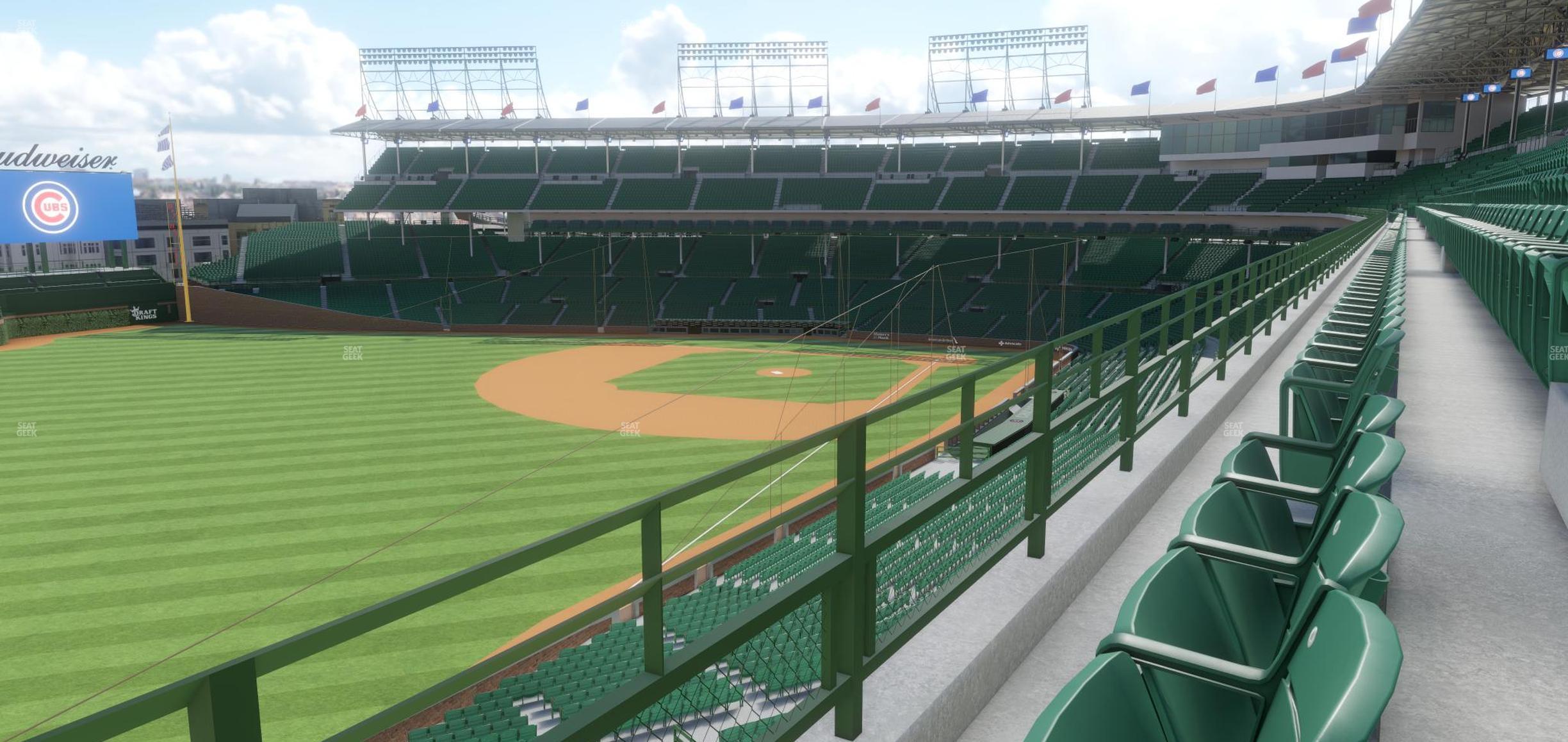 Seating view for Wrigley Field Section 303 Left