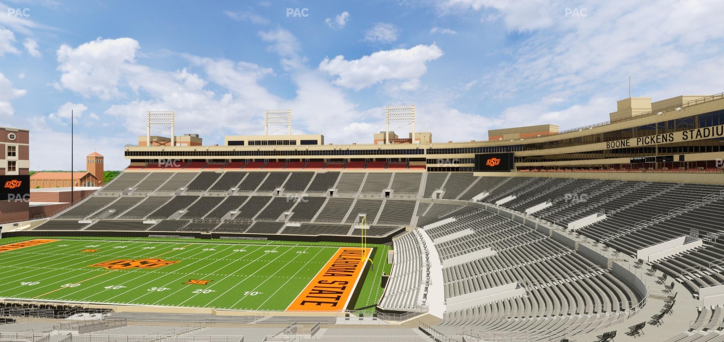 Seating view for Boone Pickens Stadium Section 230