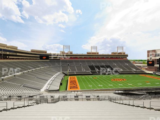 Seating view for Boone Pickens Stadium Section 211