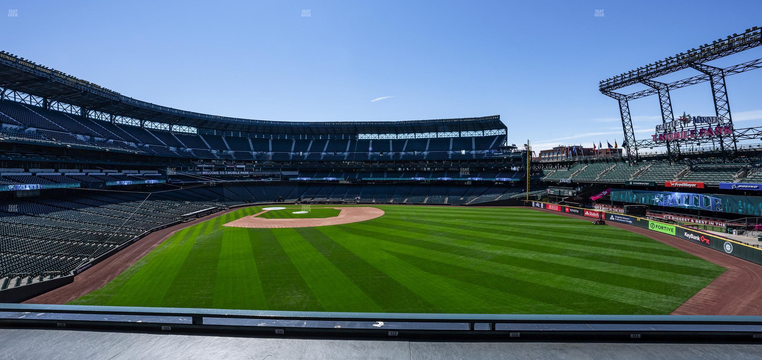 Seating view for T-Mobile Park Section Hit It Here Cafe Outside 13