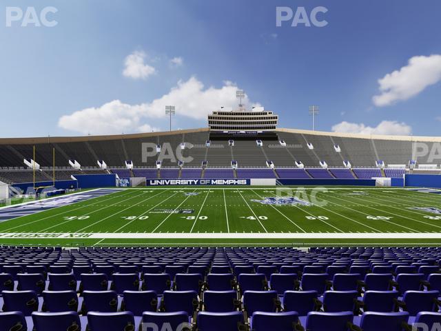 Seating view for Simmons Bank Liberty Stadium Section Box 121