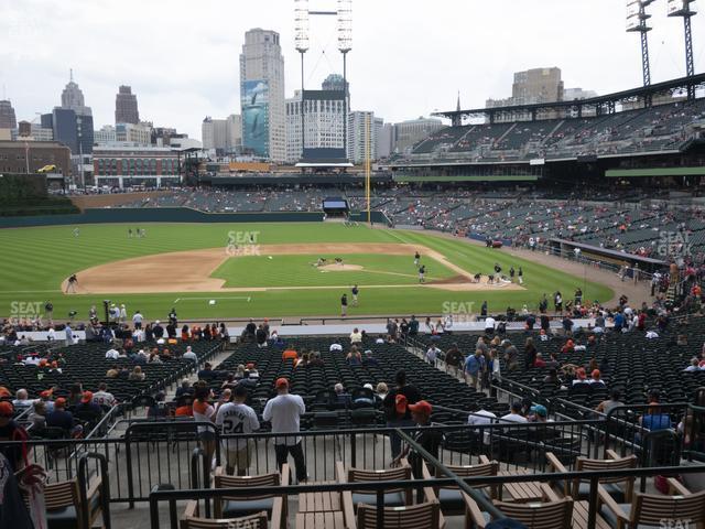 Seating view for Comerica Park Section 133